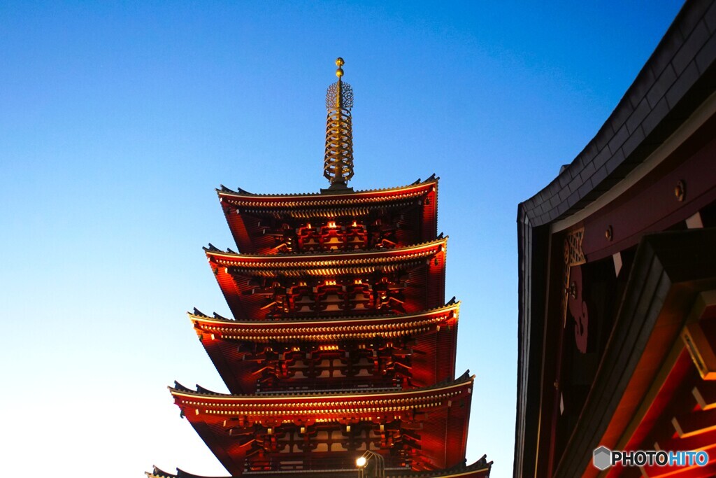 浅草寺・五重塔