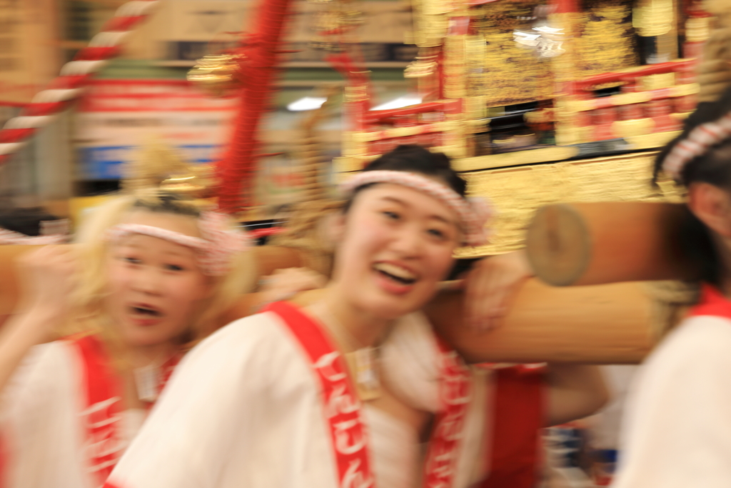 2024.7.23天神祭りギャル神輿