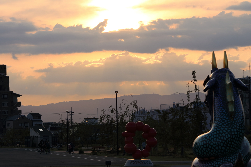 夕日①