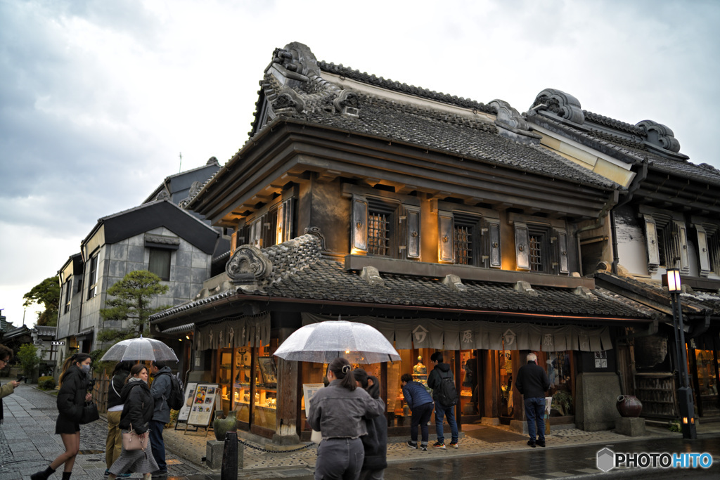 小江戸・川越　通り雨