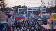 2023年よみうりランド イルミ点灯直前