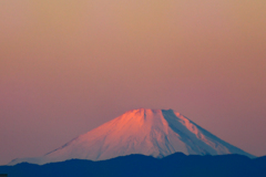 夜明け時の富士山③