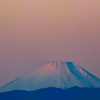 夜明け時の富士山①