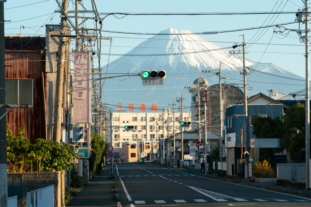 三保の街並み