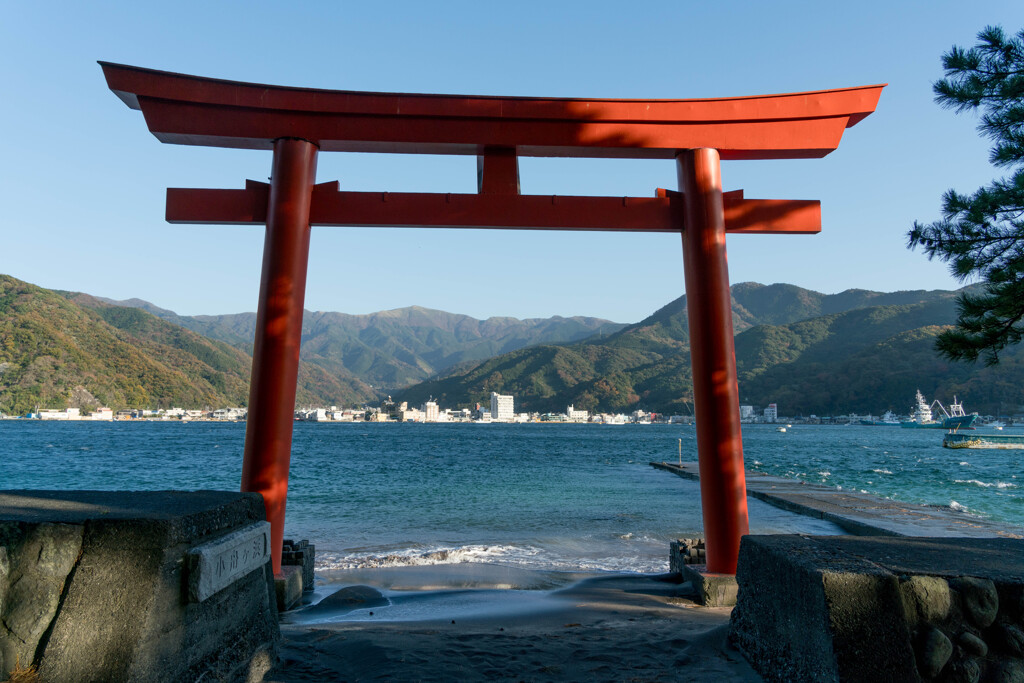 諸口神社鳥居