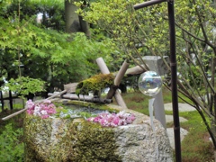 夏の花手水
