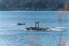 海上の鳥居