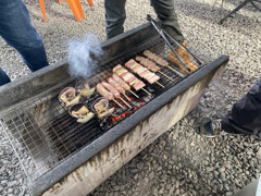 冬のBBQ