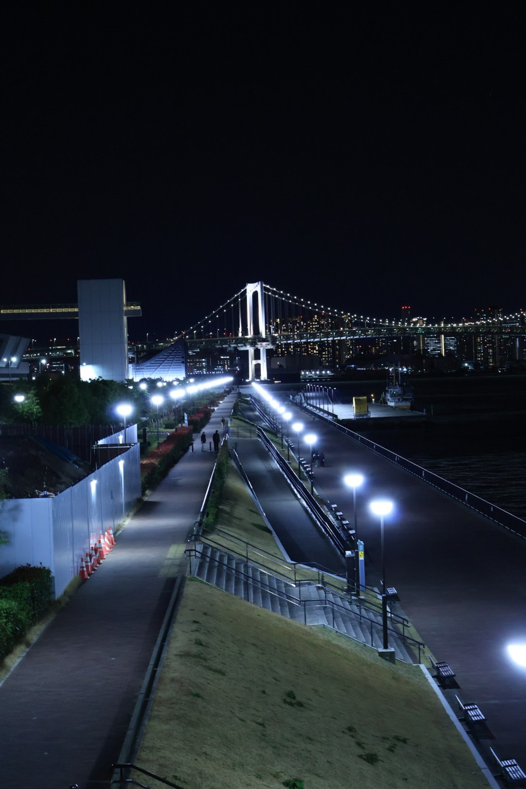 夜の散歩道