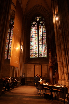 ケルン大聖堂　ステンドグラス