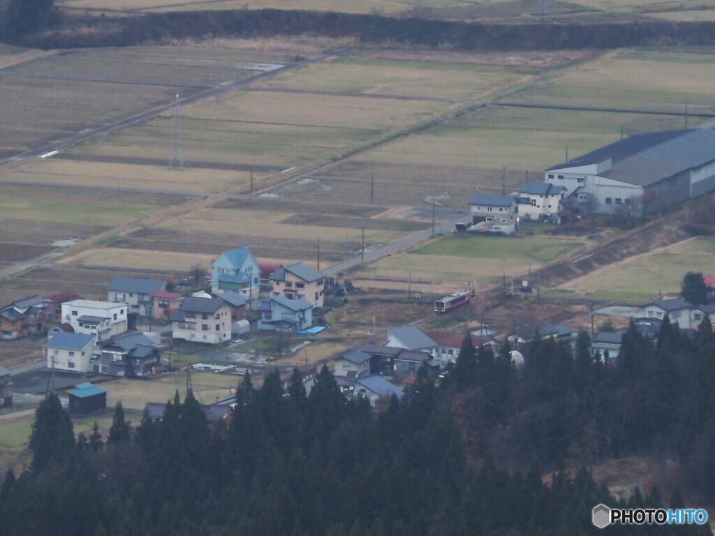 鳥屋ヶ峰から魚沼田中越後広瀬間