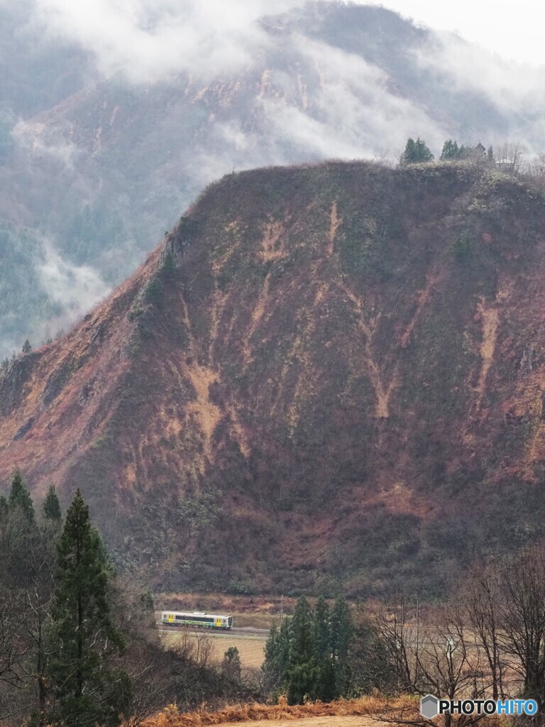 鷹待ち山「降雪前」