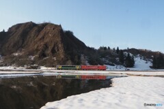 雪解けが進む