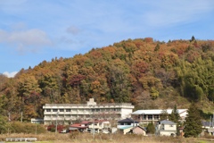 廃校の秋