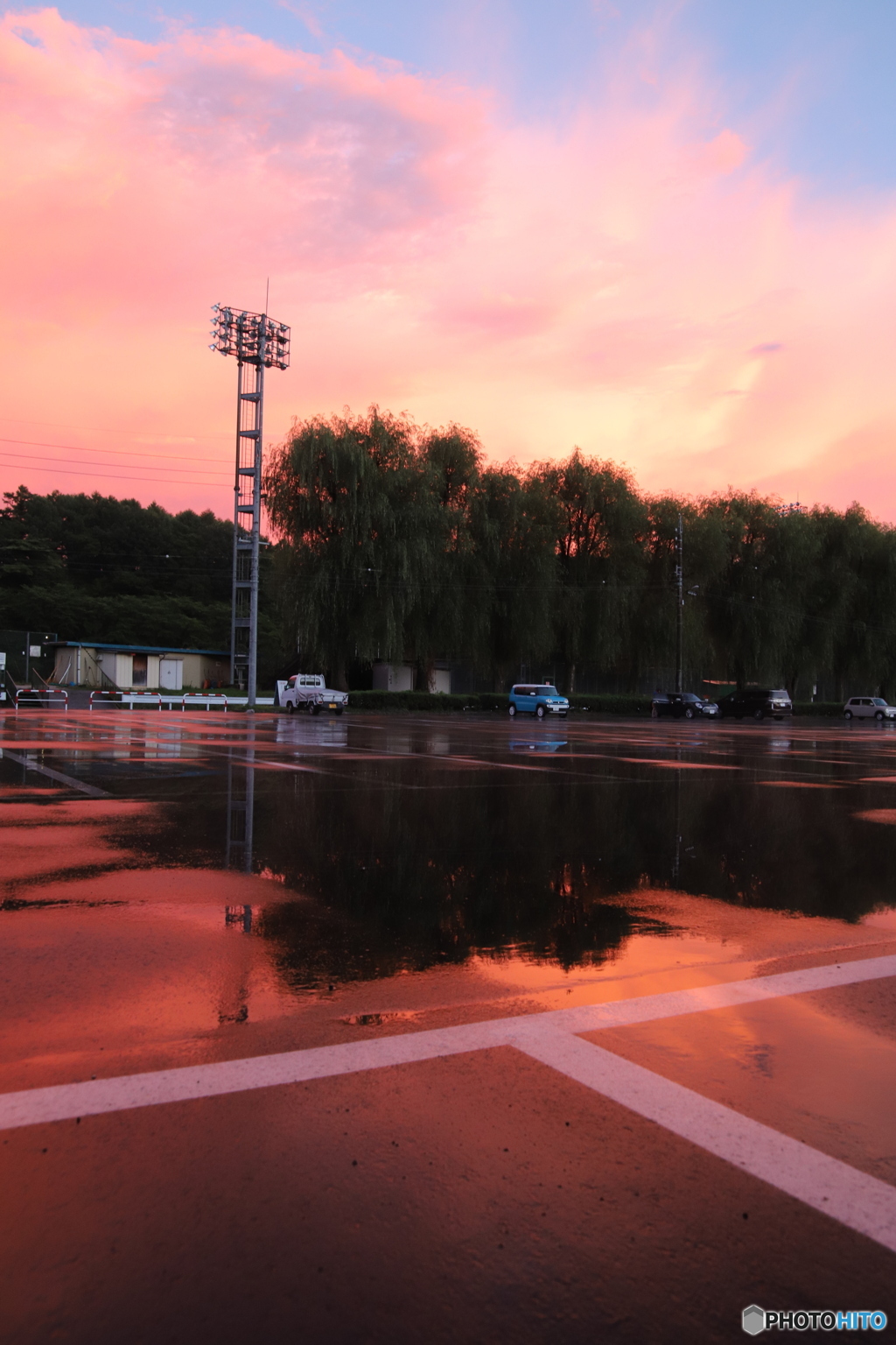 雨上がりの一瞬
