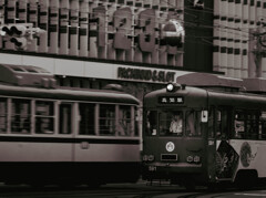 路面電車のある風景