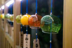 現人神社風鈴ライトアップ３
