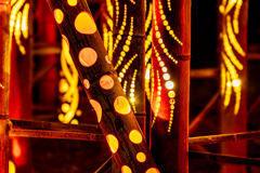 Lux Night KUMAMOTO 2024竹灯篭５