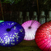 三井寺風鈴トンネルライトアップ４