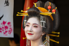 花魁道中其の四 彩雅