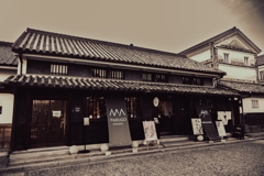 郷愁を誘う町並み