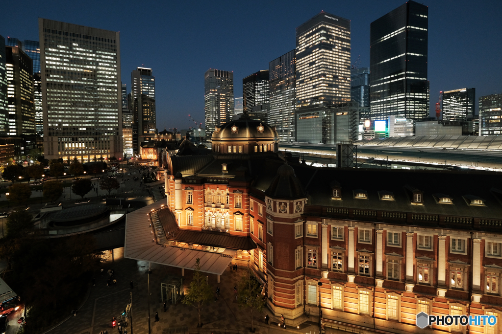 東京駅周辺夕景 2