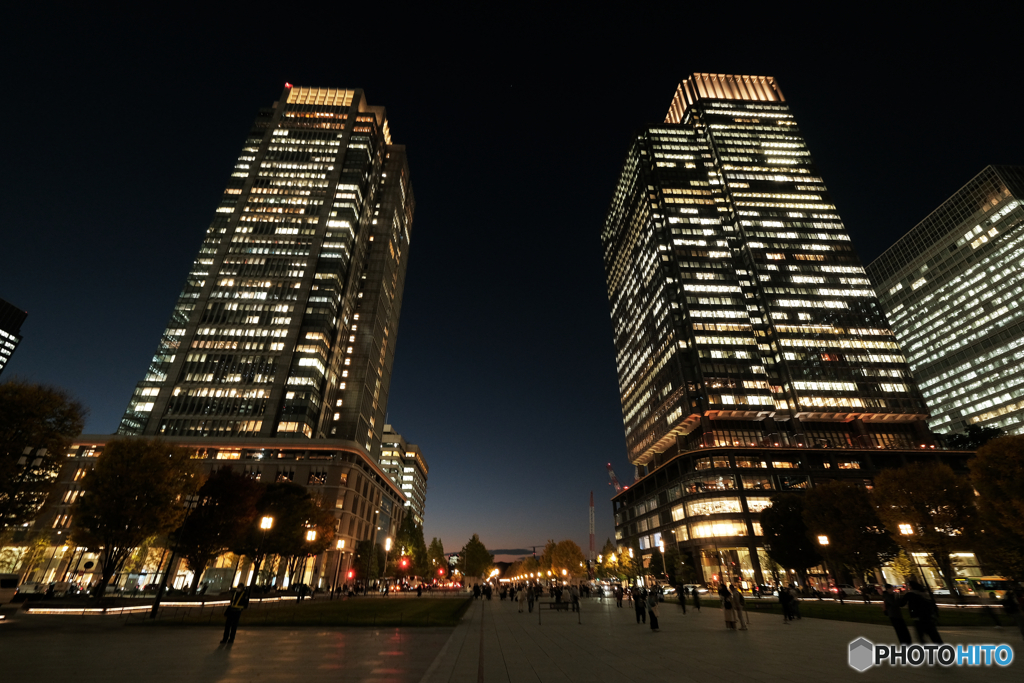 東京駅周辺夕景 4