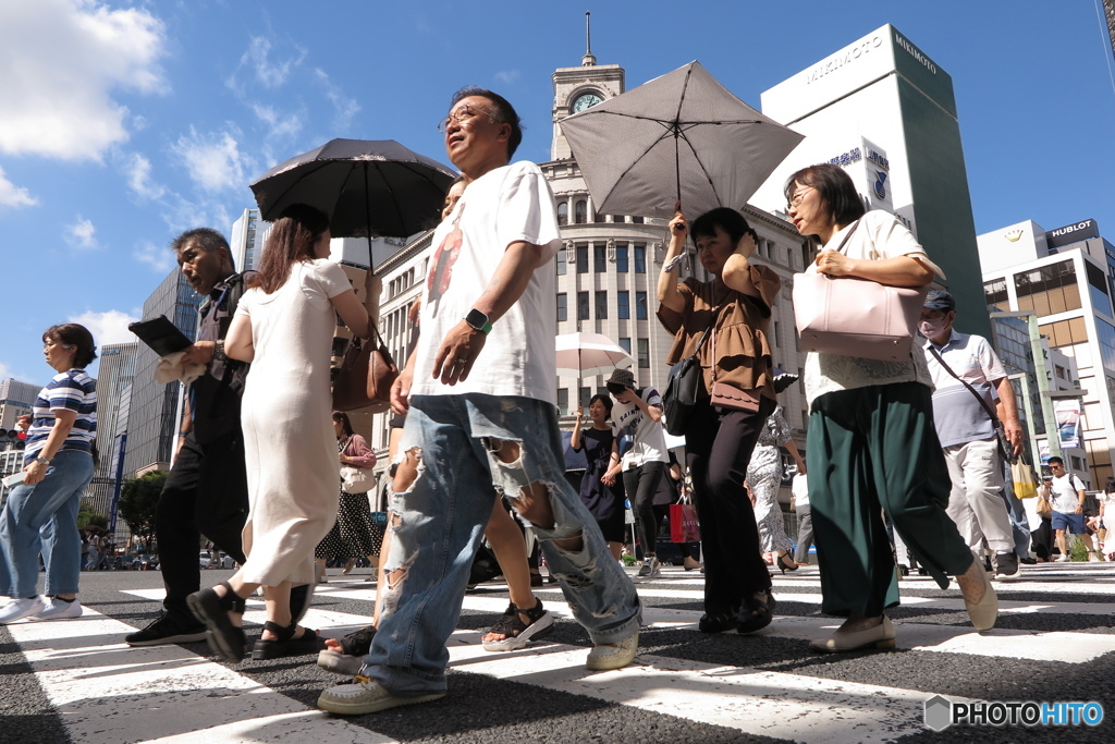 地価日本一を踏みしめる！
