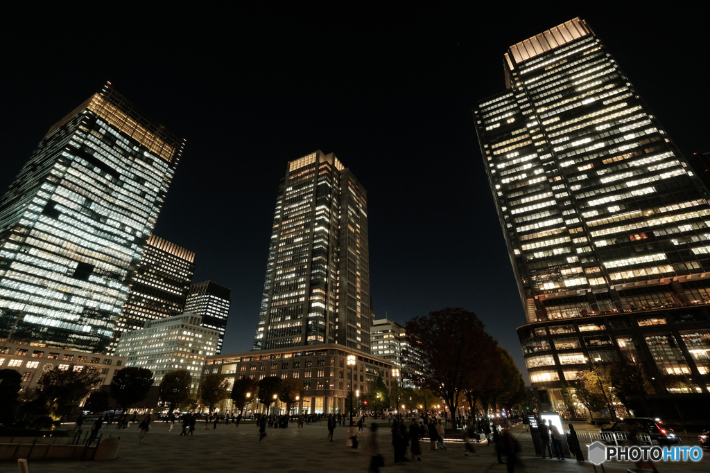 東京駅周辺夕景 3