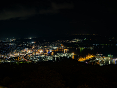 弓張岳からの佐世保の夜景