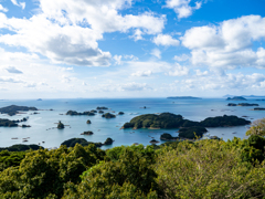 石岳の頂上から