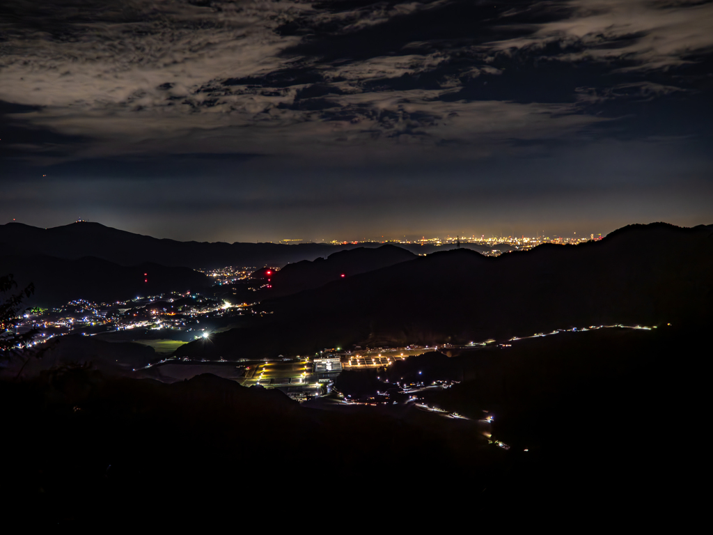 平尾台からの夜景