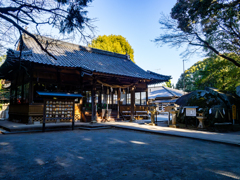 荘八幡神社境内