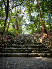 神域へ