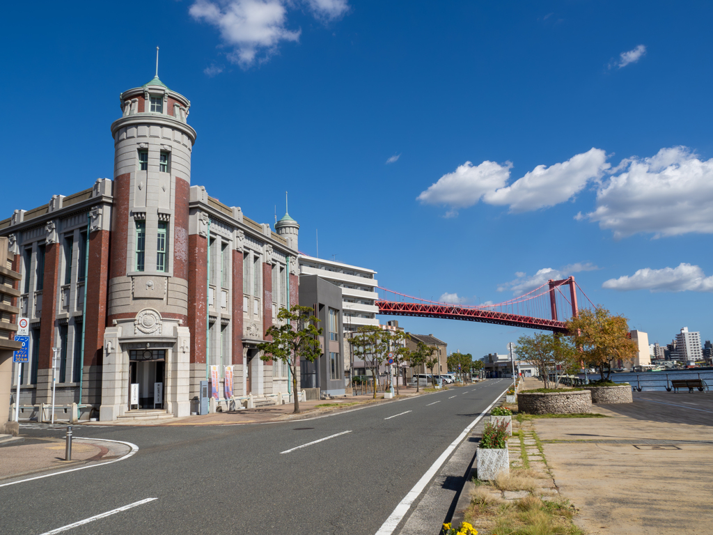 大正レトロの混ざる街若松