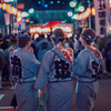 國廣神社の祭り女衆