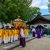 御神輿は再び御本殿へ