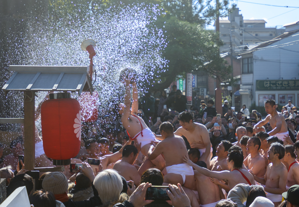 歓喜の水しぶき