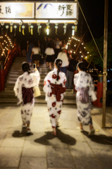 天神様で夏祭り