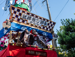 日吉神社へ奉納-2