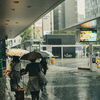mouvement de la pluie
