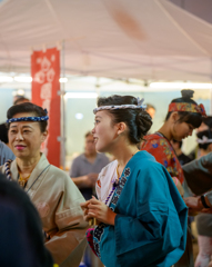 ほっとする秋祭りの今宵