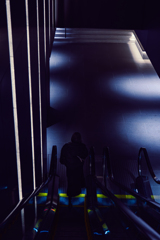 メランコリックな自動階段