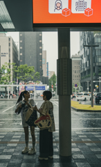 雨のステーション