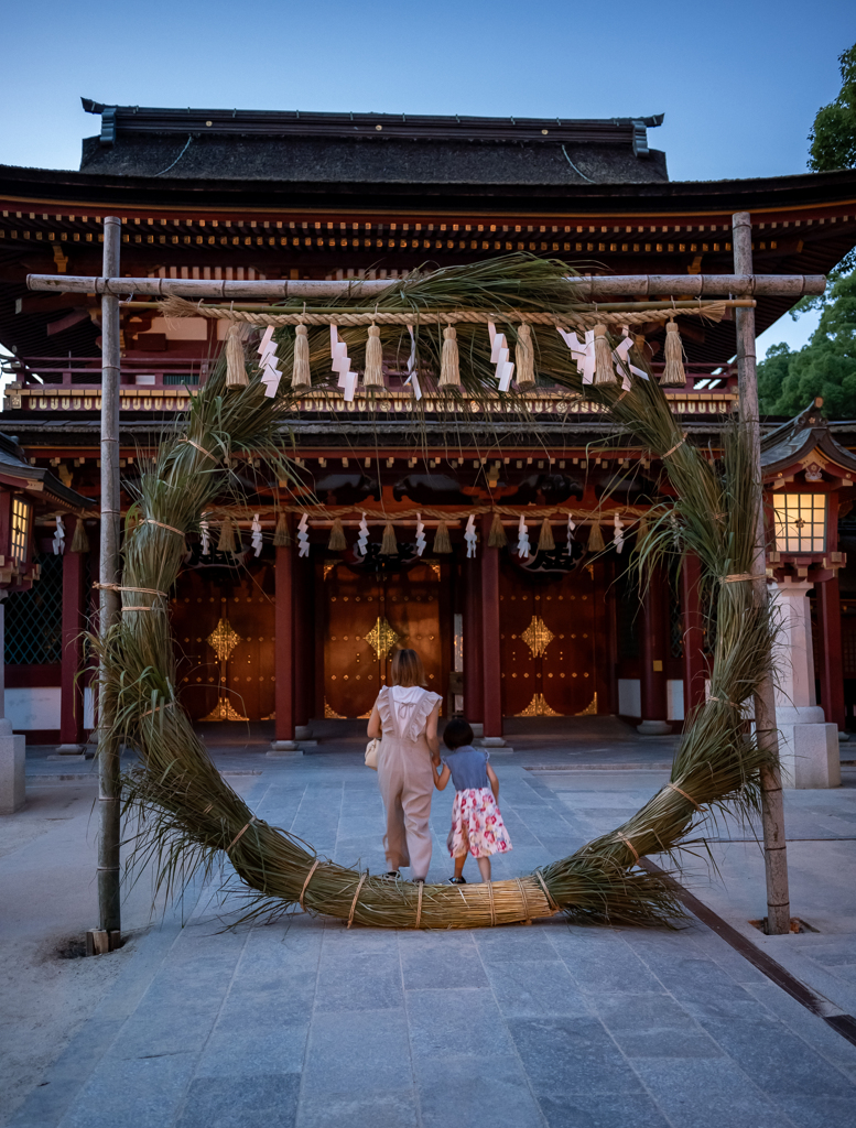 天神様の夏越