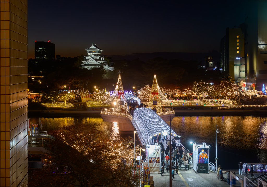 夢幻の河と城郭