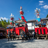 囃子山車「どろつくどん」 秋晴れの日吉神社