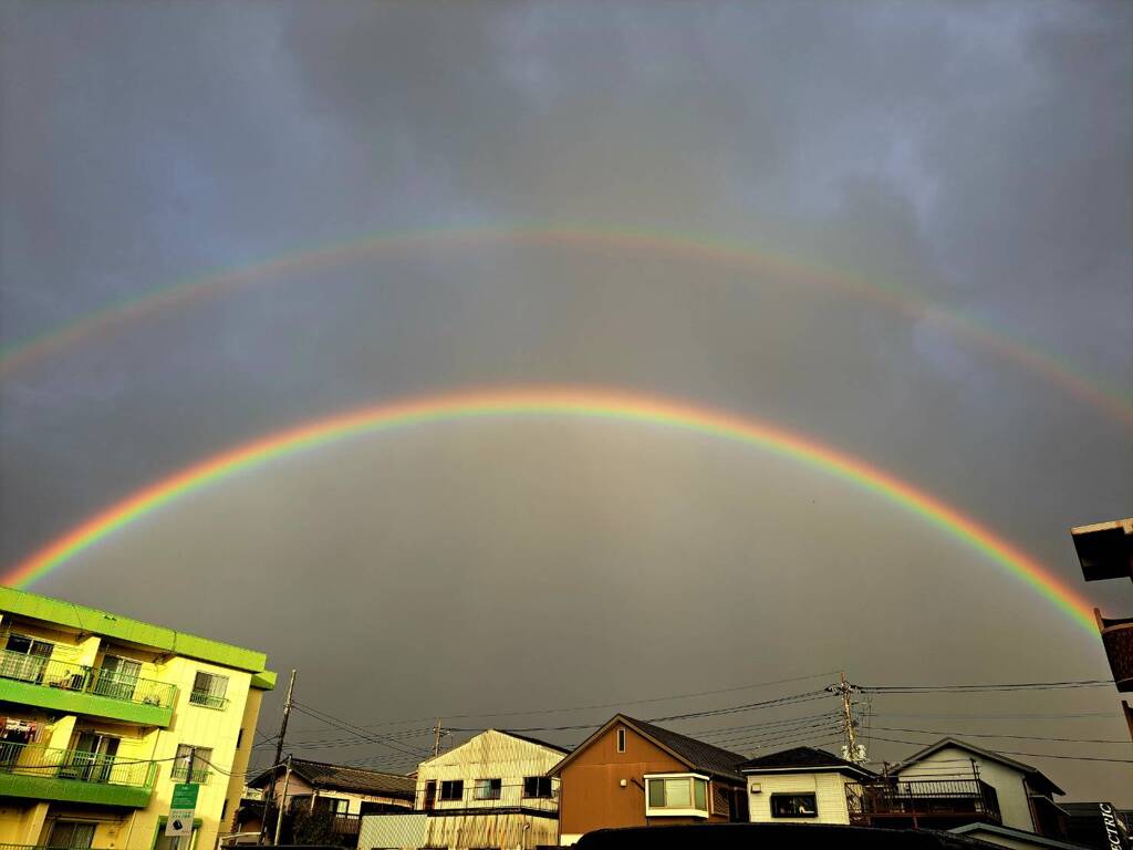 虹のアーチ　1月22日