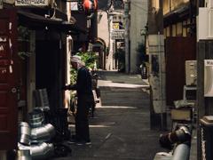 西の路地