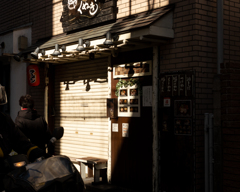 ラーメン屋の朝